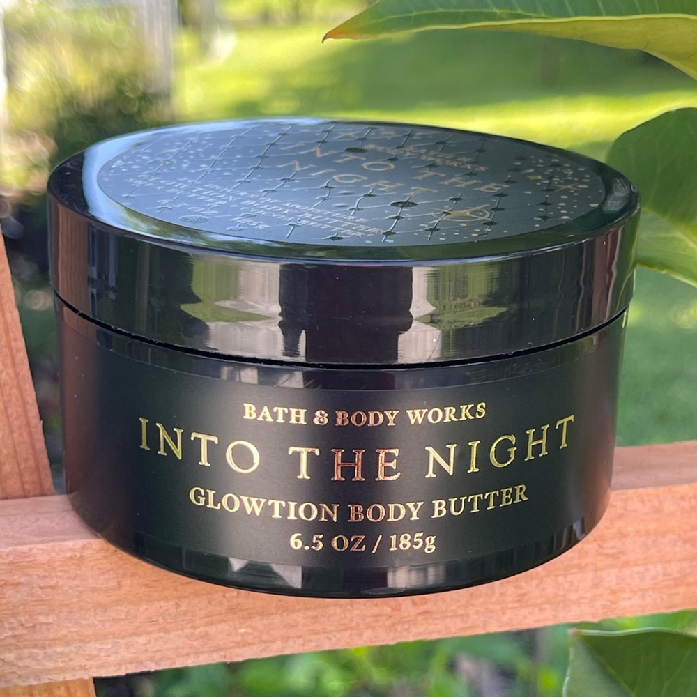 Bath & Body Works Into the Night Body Butter - Black and Gold